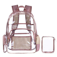 Load image into Gallery viewer, Transparent PVC Backpack