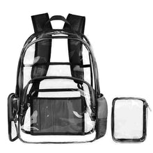 Load image into Gallery viewer, Transparent PVC Backpack