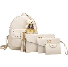 Load image into Gallery viewer, 4 Sets Tassel Backpack