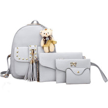 Load image into Gallery viewer, 4 Sets Tassel Backpack