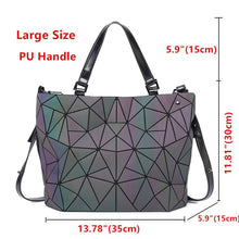 Load image into Gallery viewer, Geometry Laser Handbag