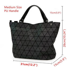 Load image into Gallery viewer, Geometry Laser Handbag