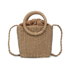 Load image into Gallery viewer, Wicker Handbag