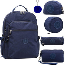 Load image into Gallery viewer, Blue Waterproof Backpacks