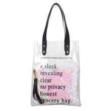 Load image into Gallery viewer, Fashion Transparent  Handbag