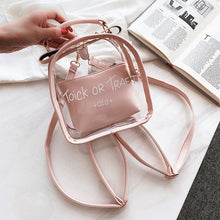 Load image into Gallery viewer, Transparent Jelly Backpack