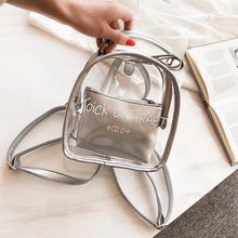 Load image into Gallery viewer, Transparent Jelly Backpack